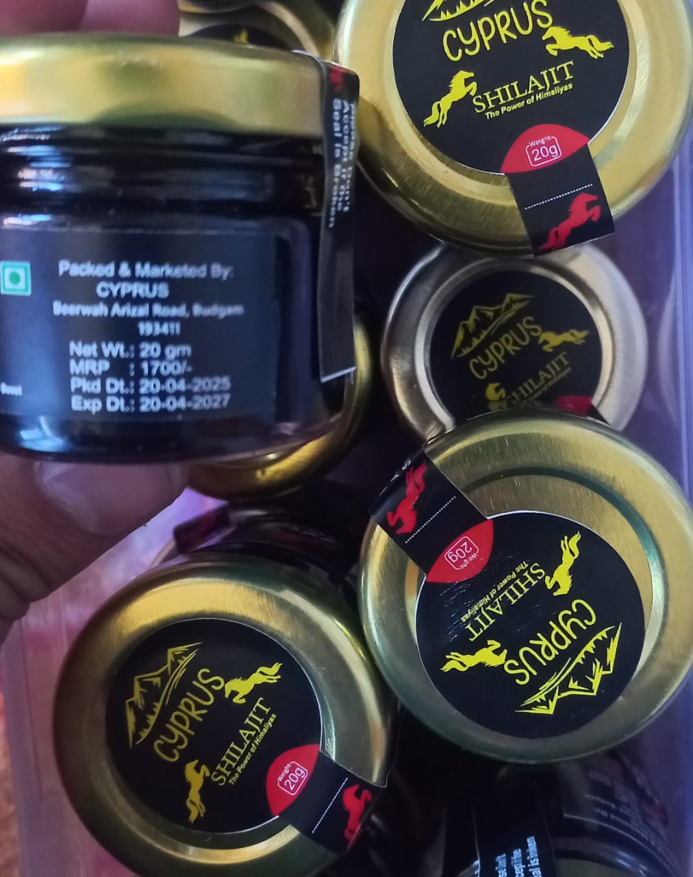 Semi liquid shilajit by kashmiri dryfruits